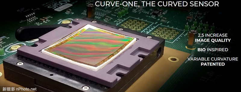 曲面图像传感器 全画幅曲面传感器