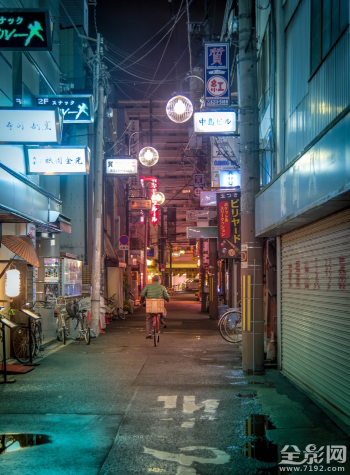 夜幕街道图片 夜幕街道马路图片