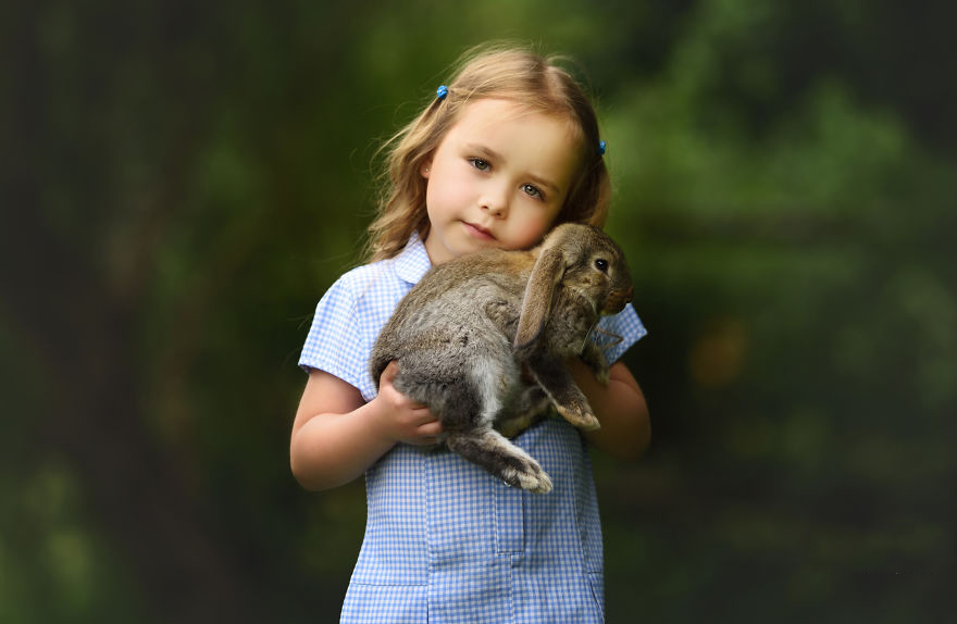 儿童摄影小清新 儿童摄影模板素材
