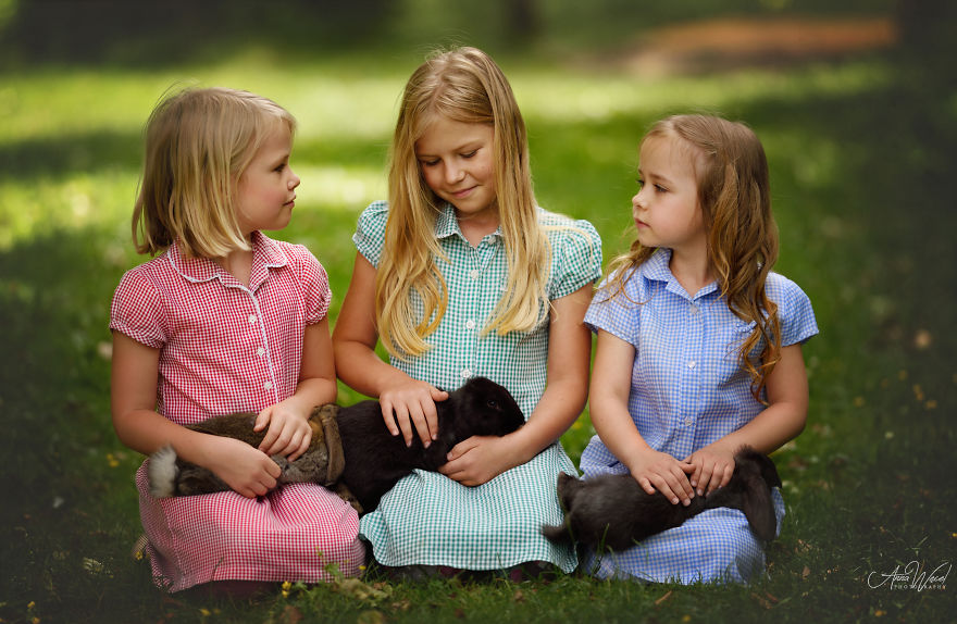 儿童摄影小清新 儿童摄影模板素材