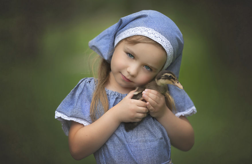 儿童摄影小清新 儿童摄影模板素材