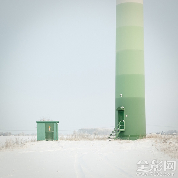 色彩构成建筑配色 色彩构成城市印象手绘图3