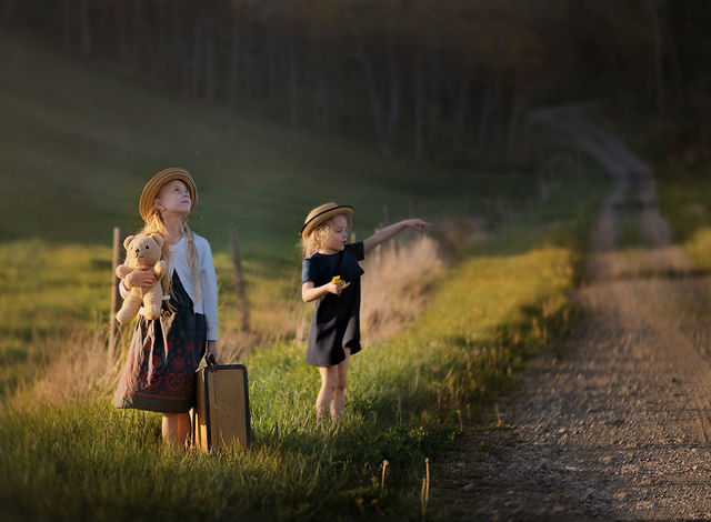 妈妈给孩子拍的创意摄影 为孩子们拍照记录美好的图3