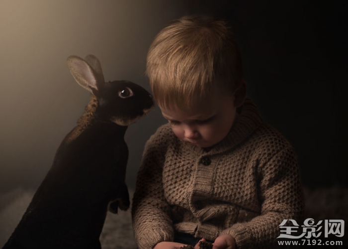 与动物相伴 动物与儿童唯美相遇
