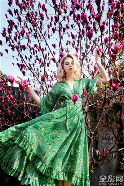 春光玉兰花摄影作品 春兰玉涛简介