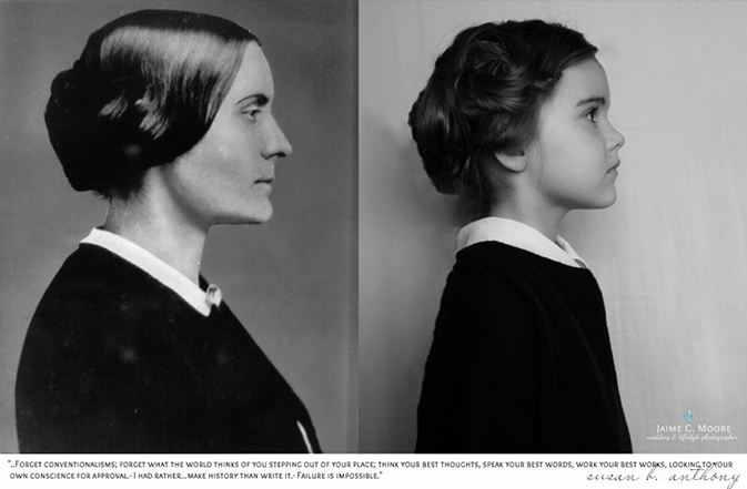 让女儿模仿史上女性伟人来拍照的电影 适合女生模仿的名人