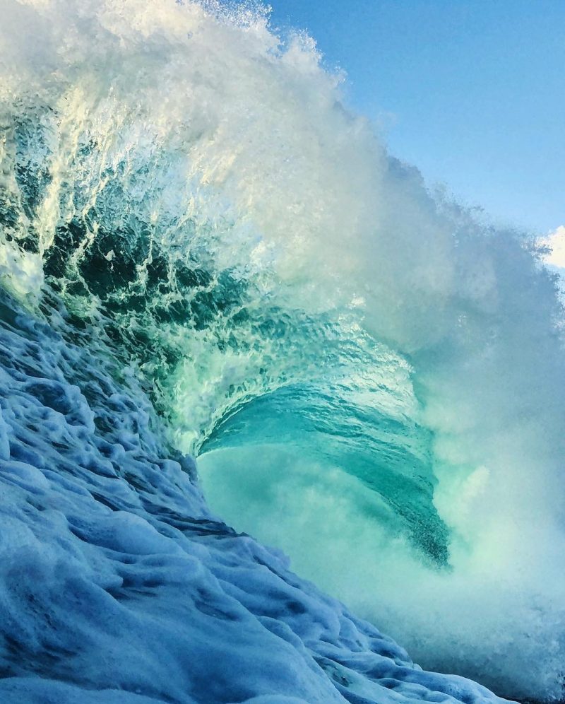 从海浪内部拍摄海浪是什么样子呢-超震撼的 海浪拍摄技巧