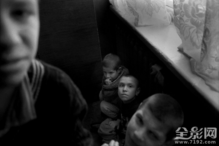 捷克摄影师黑白肖像作品图片 捷克摄影家