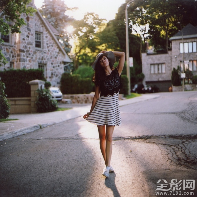 复古风小清新人像摄影图片 复古人像风格