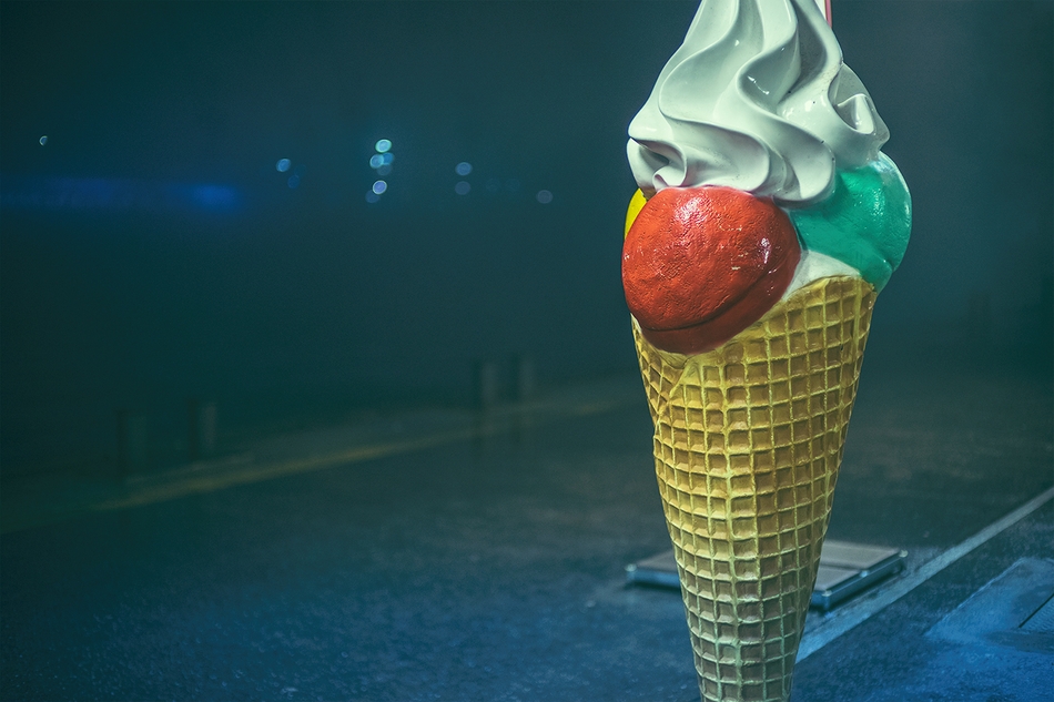 夜晚雾景 夜雾朦胧的意思是什么