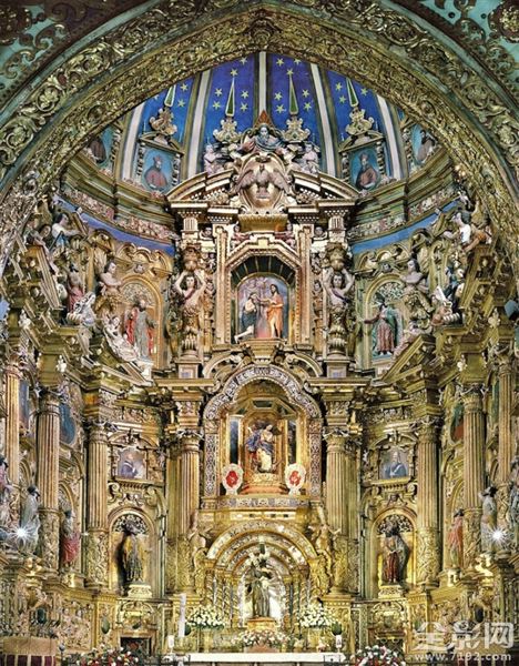 华丽的巴洛克式教堂在线观看 巴洛克式建筑教堂