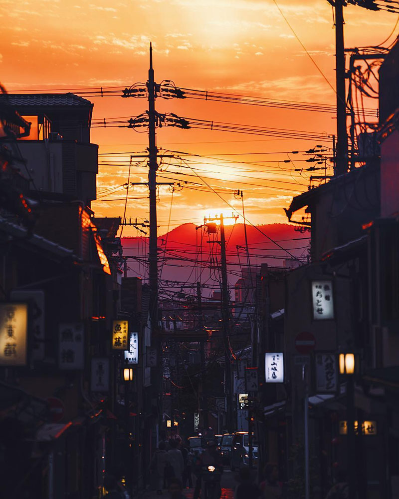 日本古建筑樱花 日本樱花圣地城市