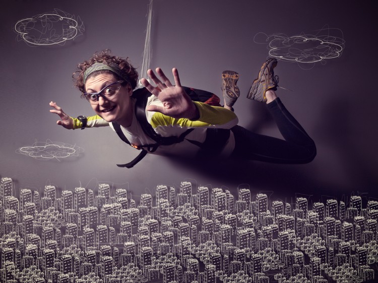 天马行空的幻想 天马行空的想象插画