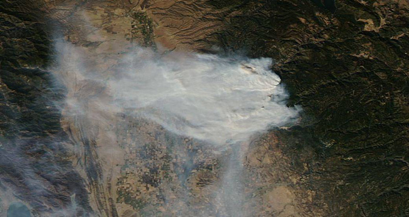 加利福尼亚州山火 加利福尼亚火山爆发的季节可能是图3