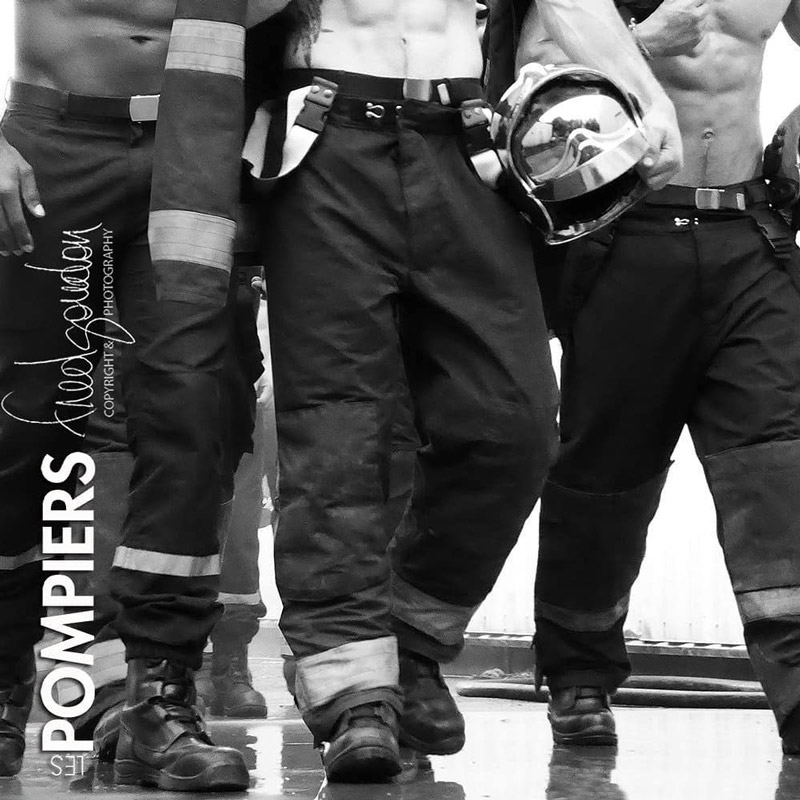 法国消防队员 法国消防队员日历图3