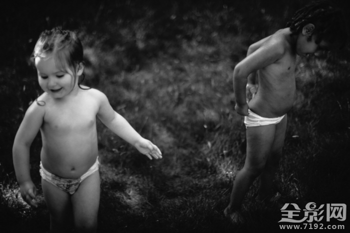 黑白影像资料 儿童黑白摄影图3