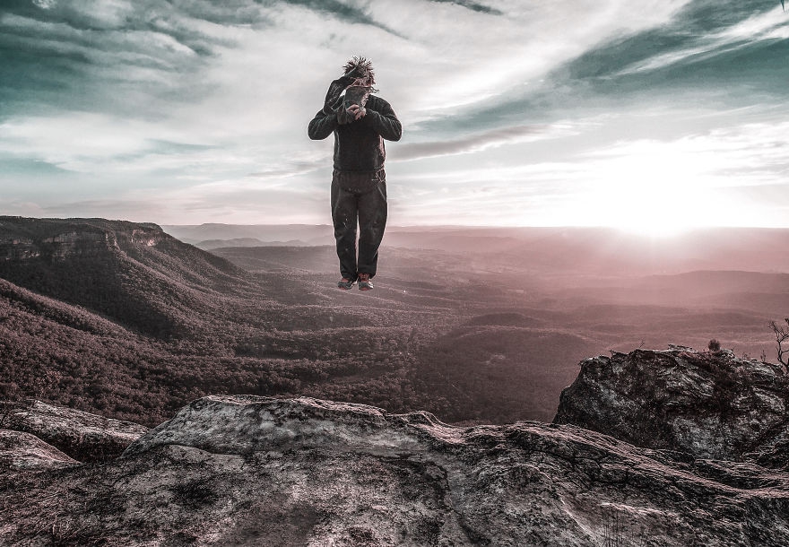 人像摄影作品的美感 摄影人像和风景图3
