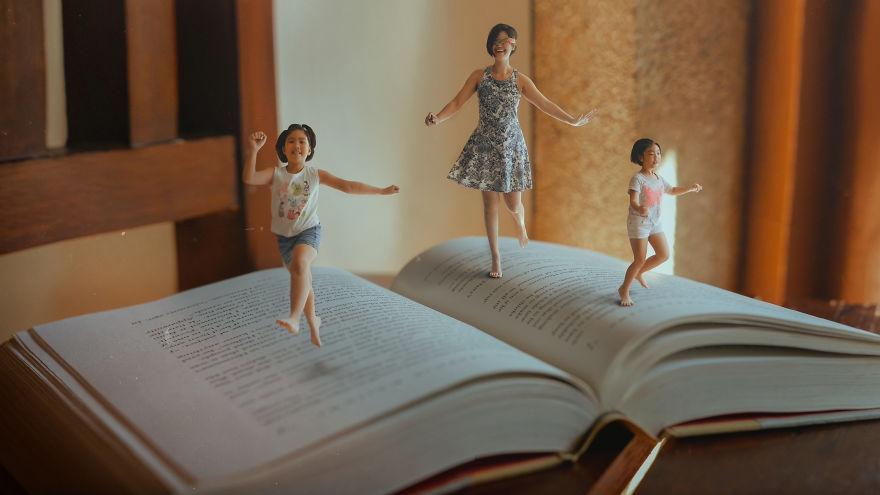 以书为载体的创意画 以书为主题的创意设计