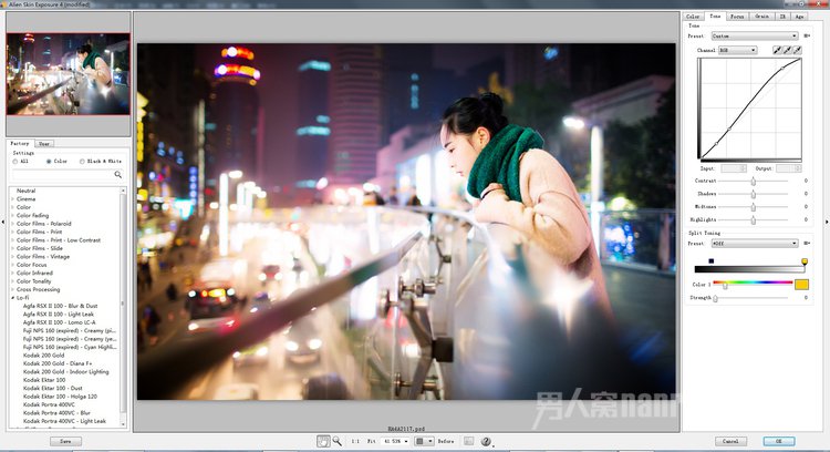 冬天夜景人像图片 冬天夜景视频无水印