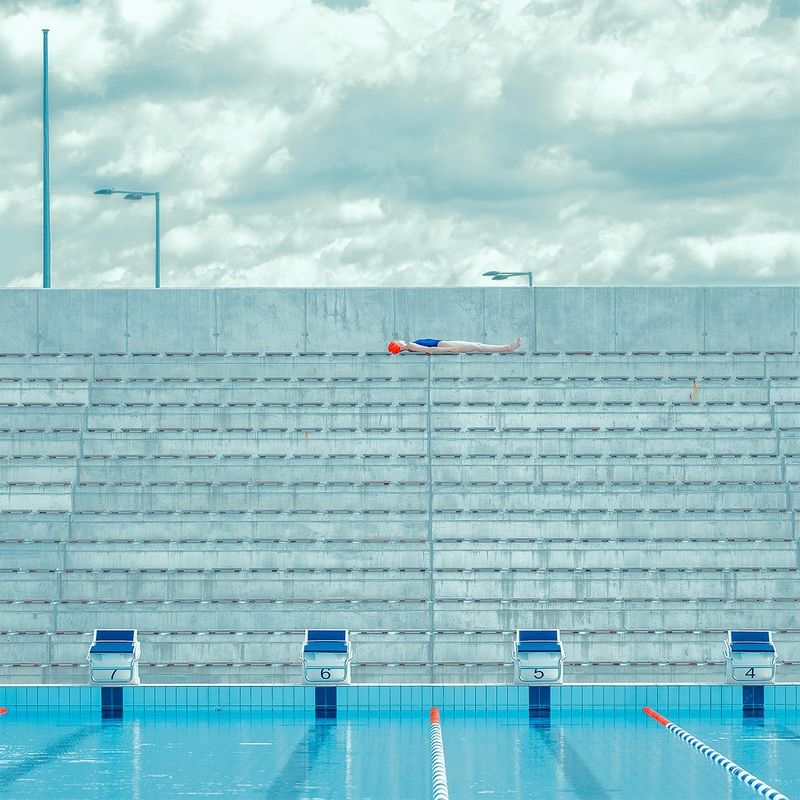 彩色泳池图片 彩色泳池绘本
