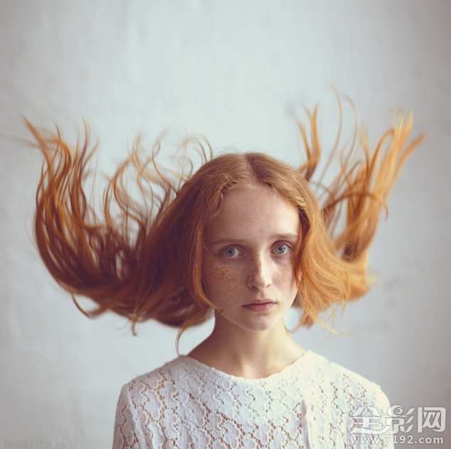 雀斑拍照 小雀斑模特