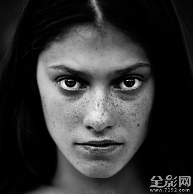 雀斑拍照 小雀斑模特