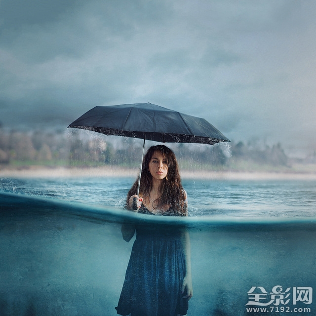 一把伞成就一幅优秀作品图片 一把 伞图1