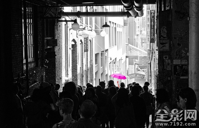 一把伞成就一幅优秀作品图片 一把 伞