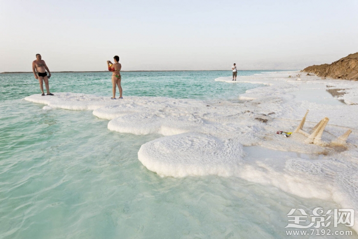 神秘死海风景摄影作品 神秘的死海