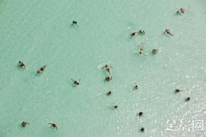 神秘死海风景摄影作品 神秘的死海