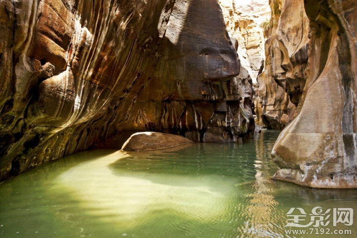 神秘死海风景摄影作品 神秘的死海