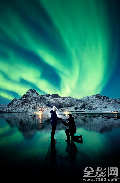浪漫的摄影师 极光浪漫的说法图1