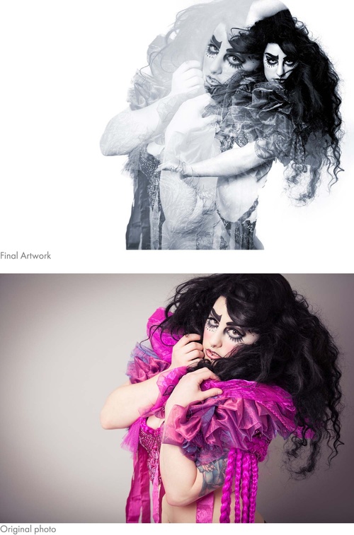 惊人视觉效果!ps合成双重曝光后期特效怎么做 ps做双重曝光效果图1