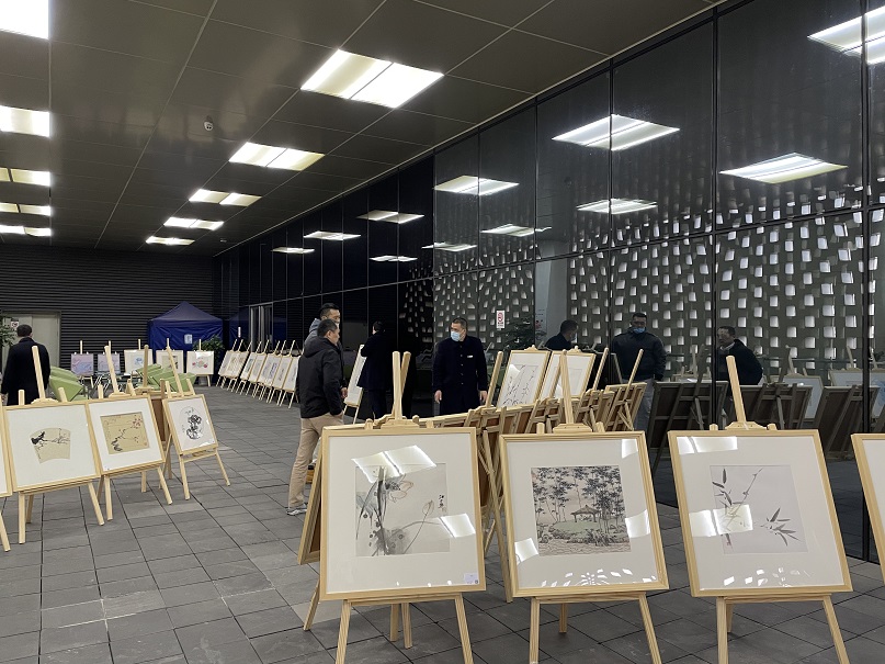 成都职工艺术家书画作品进基层巡展活动 成都书画协会画家名单图1