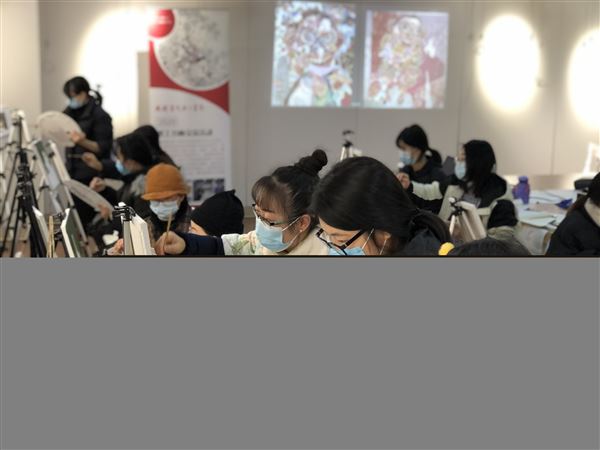 职工传统文化艺术系列讲座和书画交流活动的区别 职工文化展图2